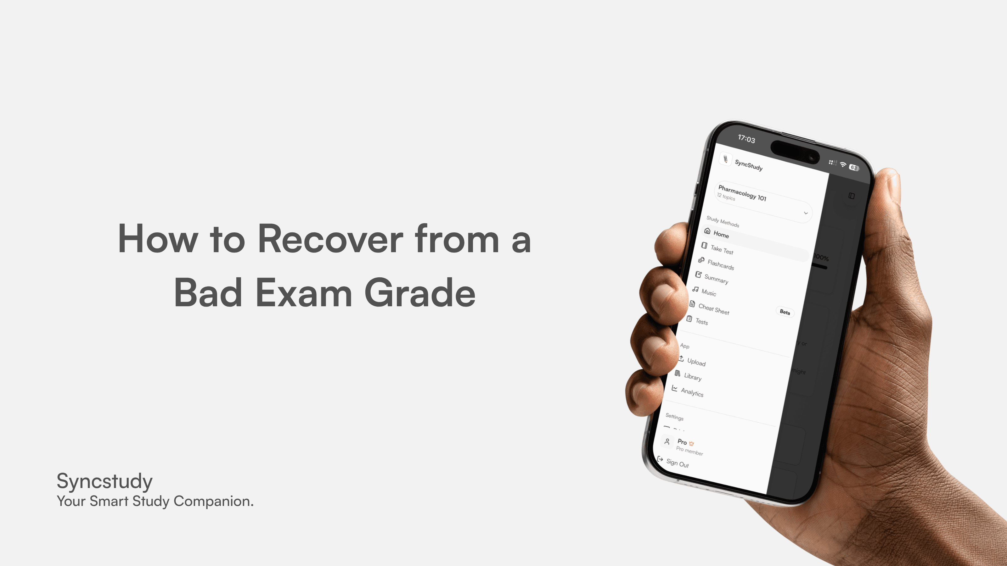 You Bombed That Exam. Now What?